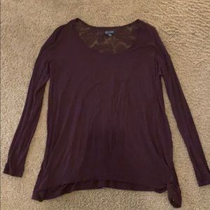 Maroon American Eagle Shirt